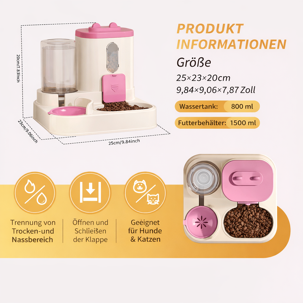 Smart Futter- und Wassersystem